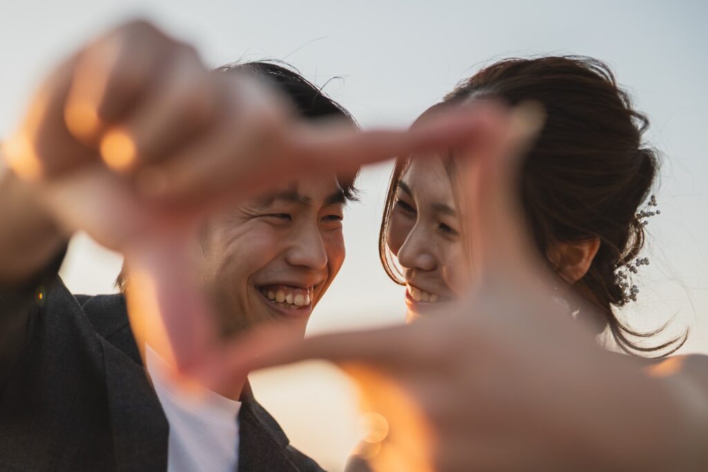 一色海岸ウエディング前撮り