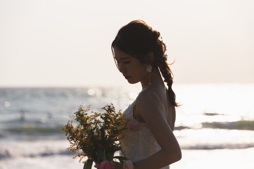 一色海岸ウエディング前撮り